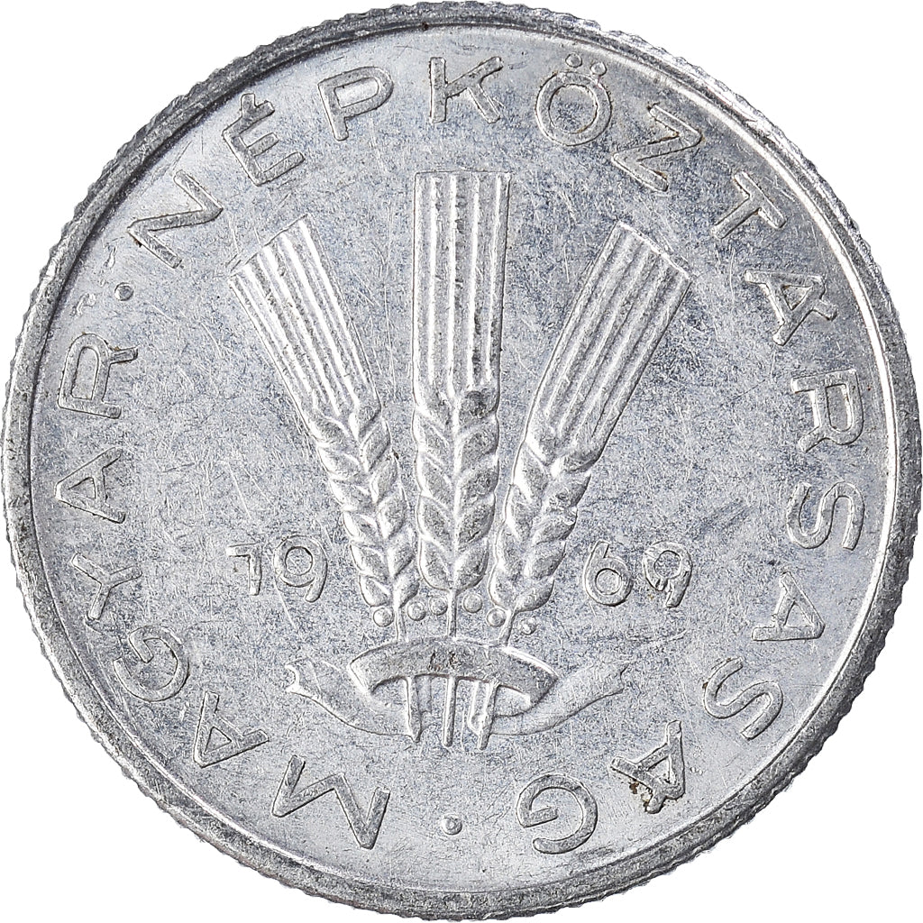Moneta, Ungheria, 20 Fillér, 1969