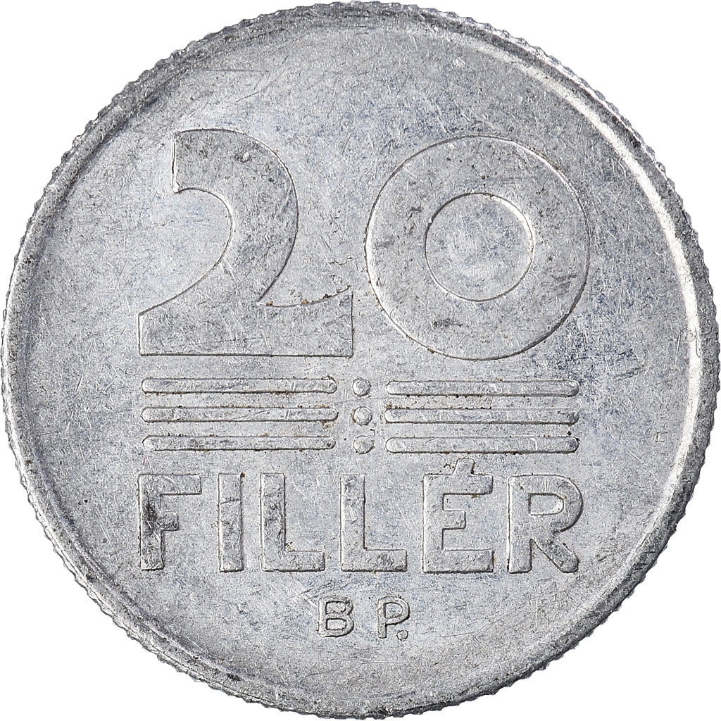 Moneta, Ungheria, 20 Fillér, 1969