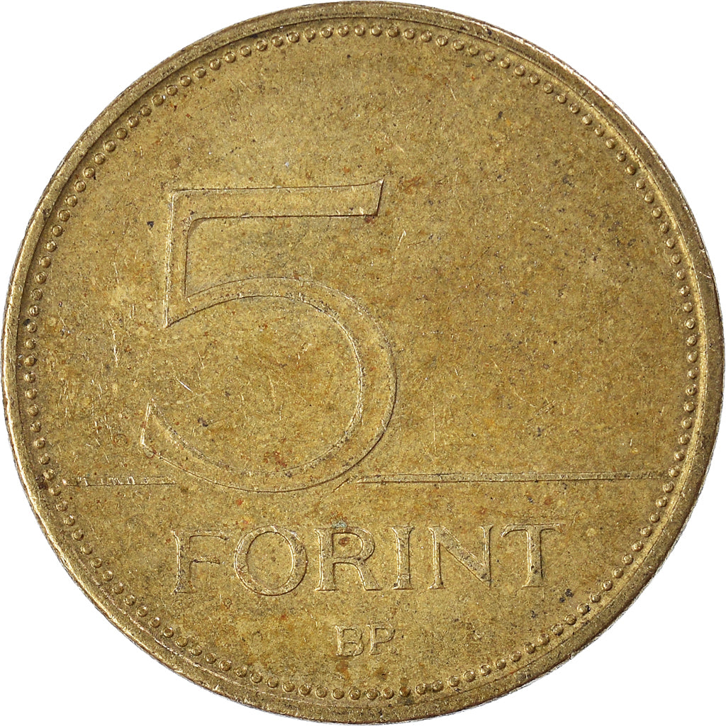 Münze, Ungarn, 5 Forint, 1996