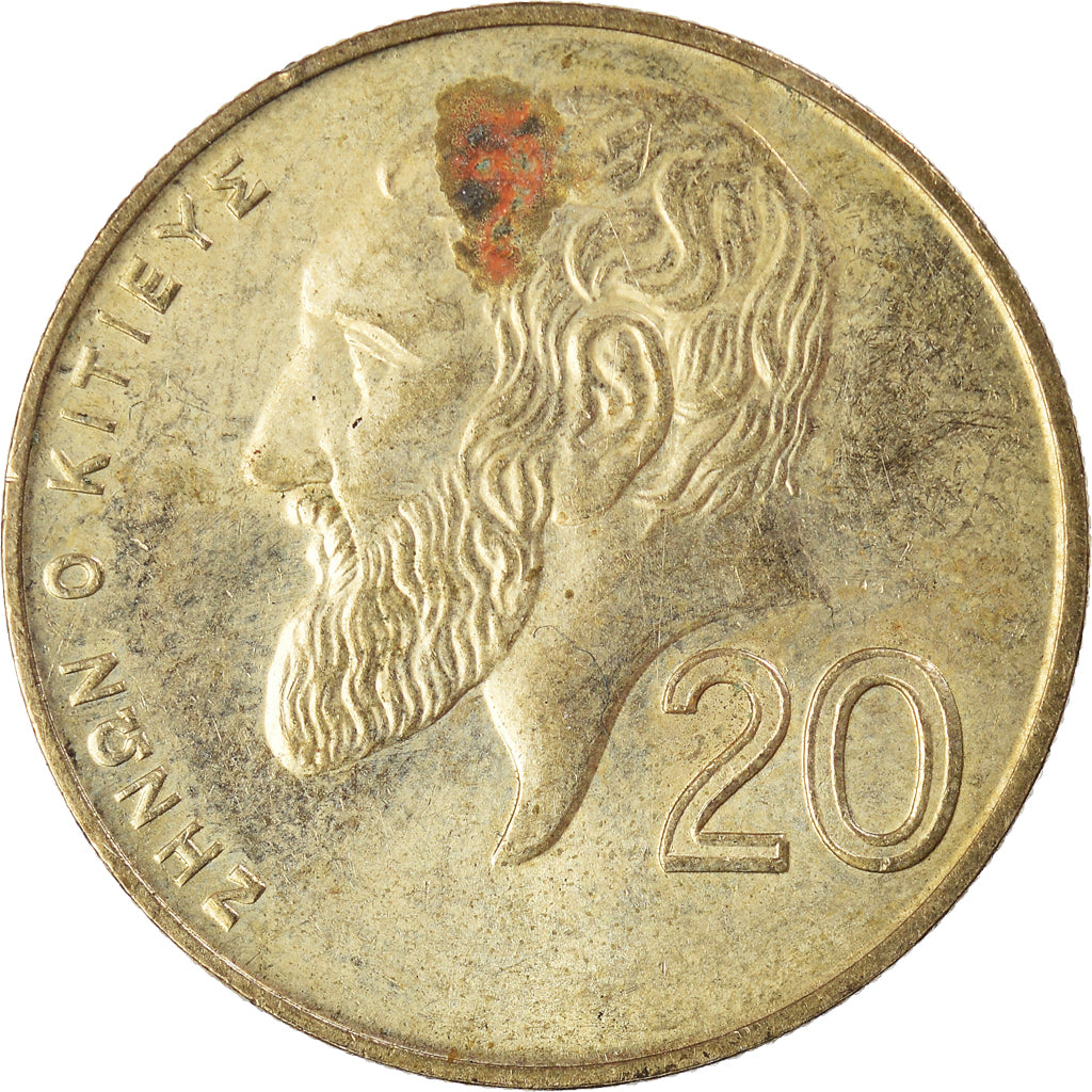 Moneta, Cipro, 20 Cents, 2001