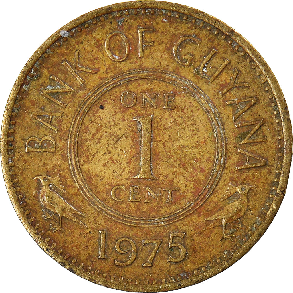 Coin, Guyana, Cent, 1975