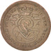 BELGIUM, 2 Centimes, 1834, KM #4.1, AU(50-53), Copper, 3.95
