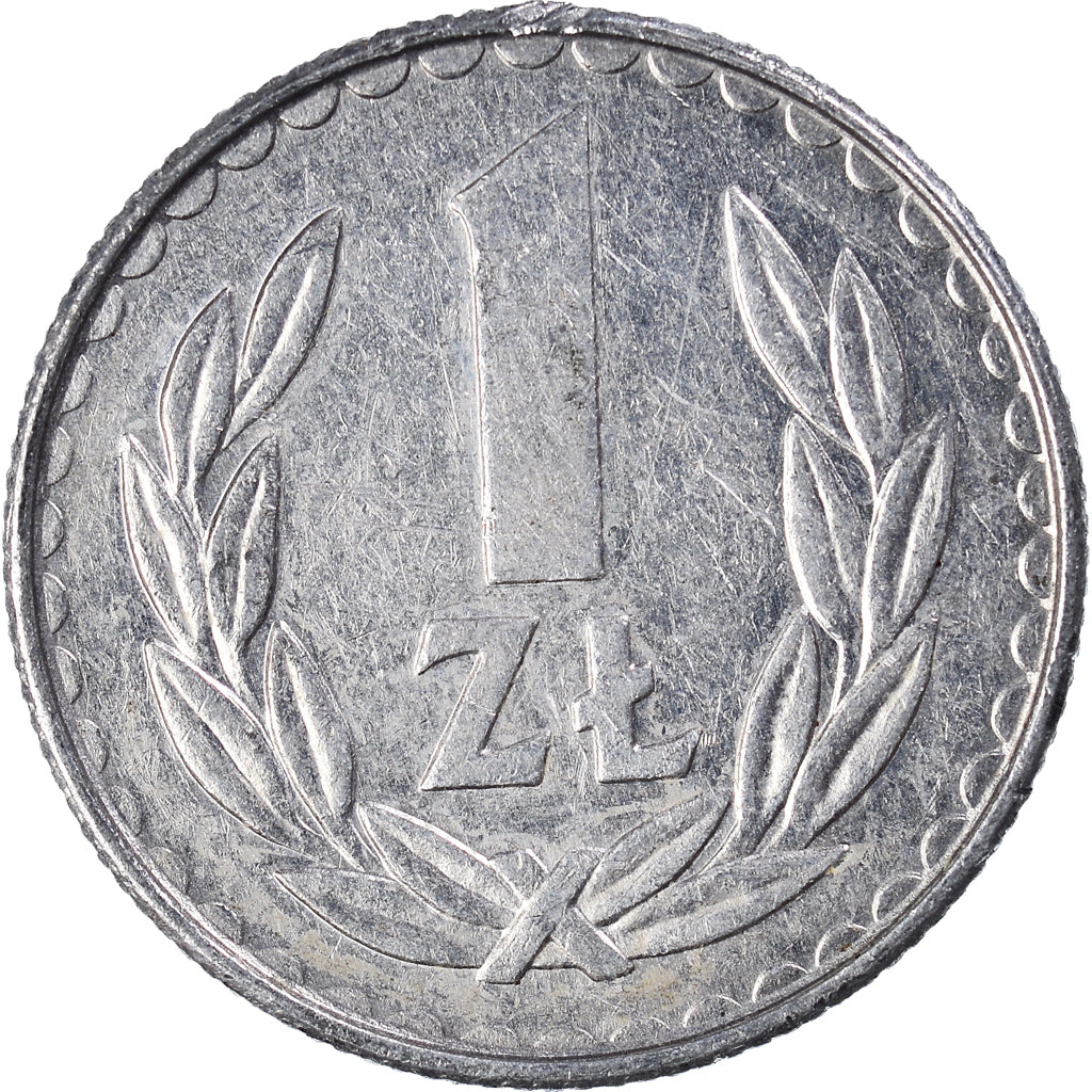 Münze, Polen, Zloty, 1987