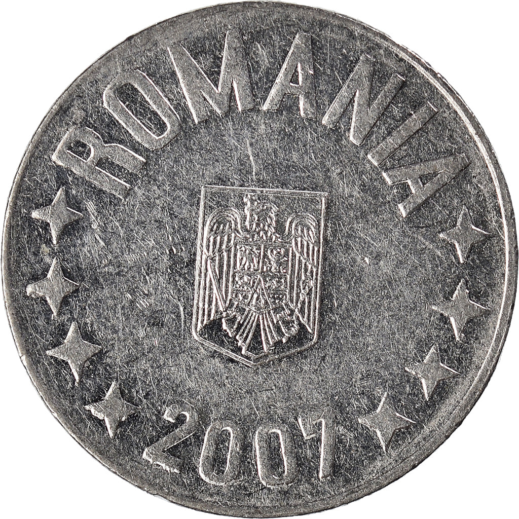 Moneta, Romania, 10 Bani, 2007