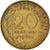 Coin, France, 20 Centimes, 1965