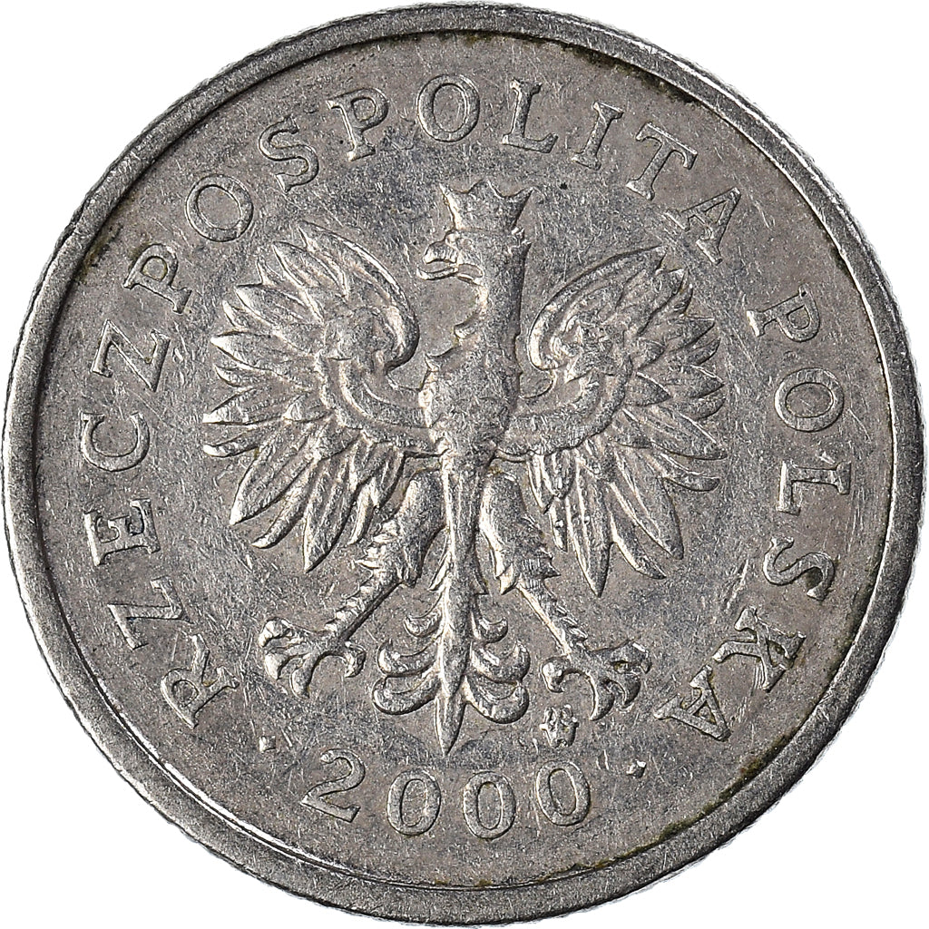 Münze, Polen, 20 Groszy, 2000