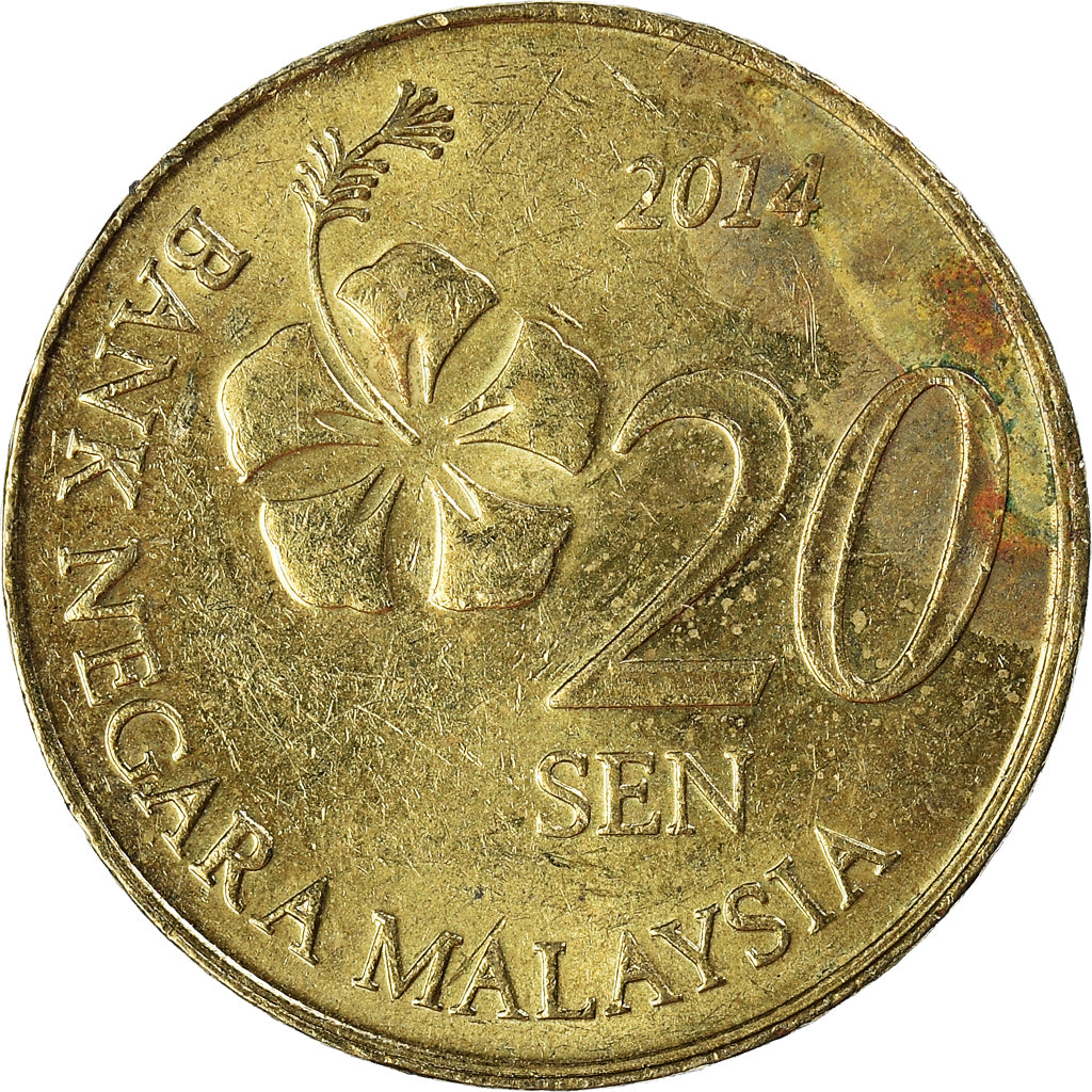 Moneda, Malasia, 20 Sen