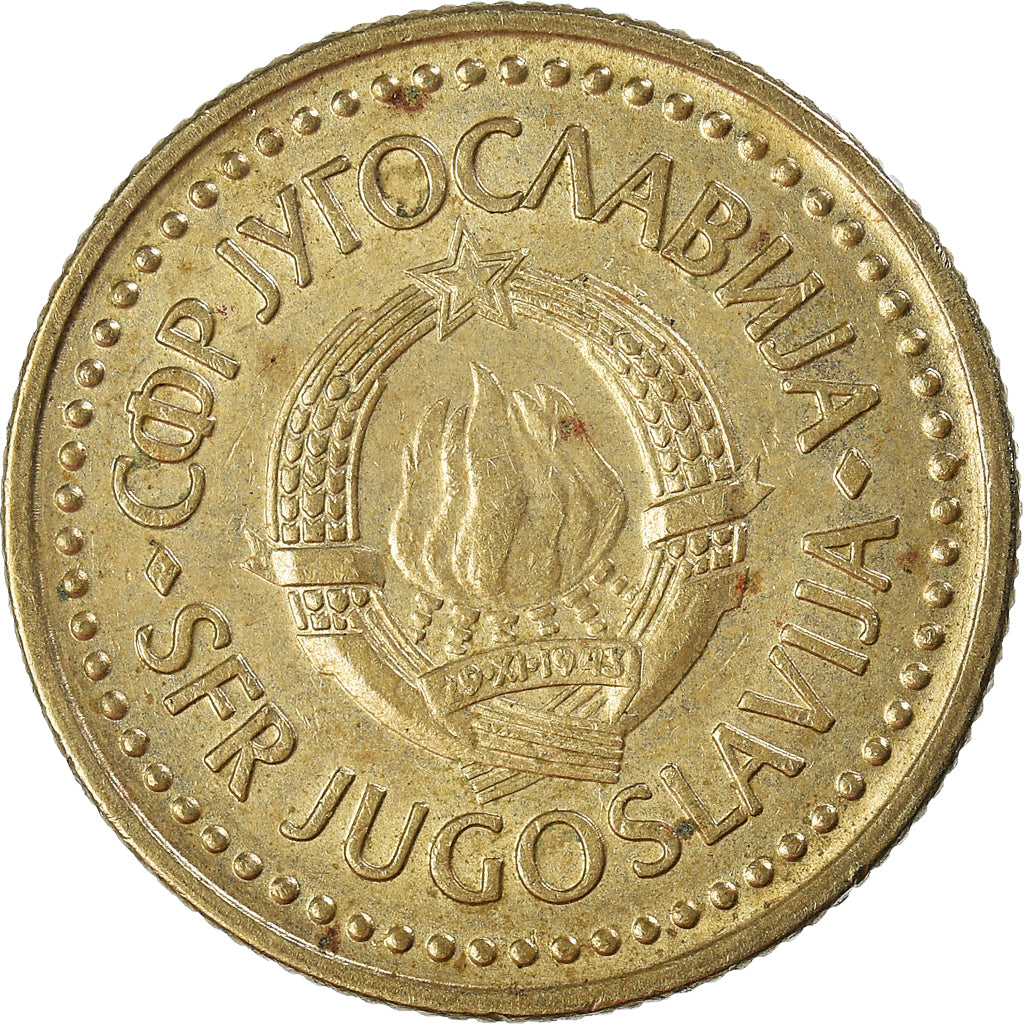 Coin, Yugoslavia, 2 Dinara, 1984