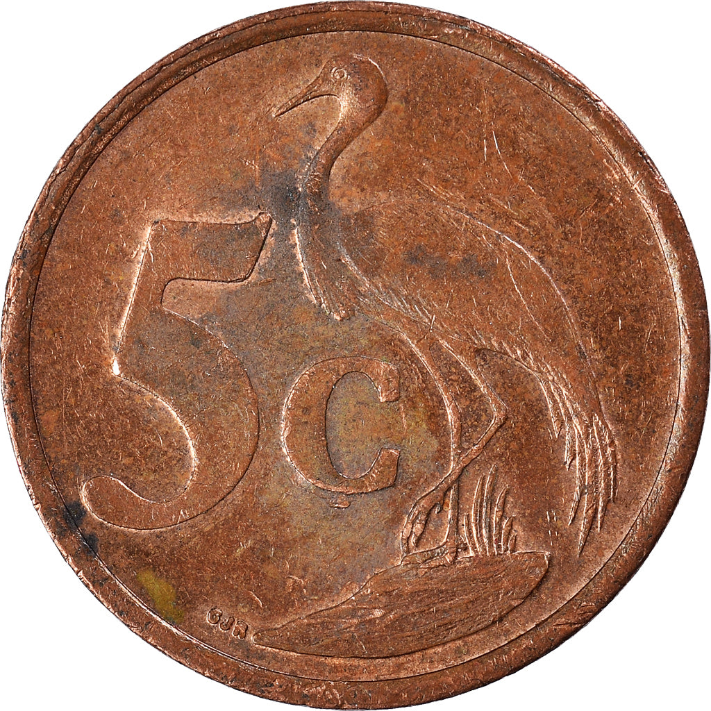 Moneta, Sudafrica, 5 Cents, 1999