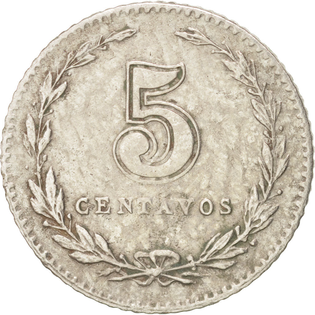Argentine, République, 5 Centavos 1910, KM 34