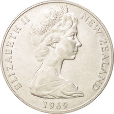 Nouvelle-Zélande, Elisabeth II, 1 Dollar 1969, KM 40.1