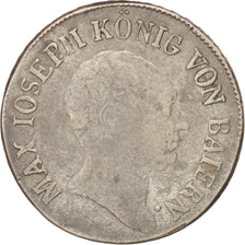 Coin, German States, BAVARIA, Maximilian IV, Josef, 6 Kreuzer, 1811, VF(20-25)