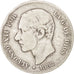 SPAIN, 2 Pesetas, 1882, KM #678.2, F(12-15), Silver, 27, 9.74