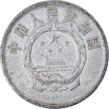 Coin, CHINA, PEOPLE'S REPUBLIC, 2 Fen, 1956
