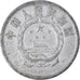 Coin, CHINA, PEOPLE'S REPUBLIC, 2 Fen, 1956