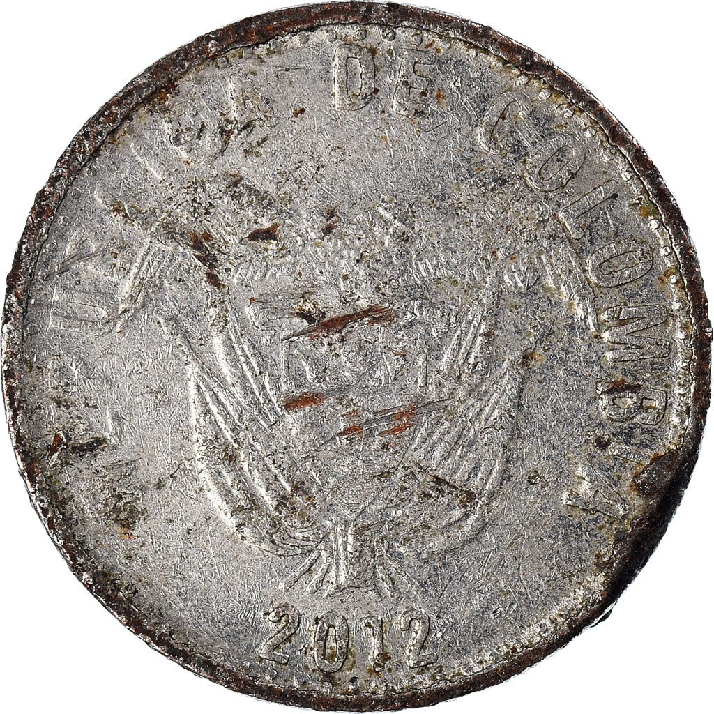 Coin, Colombia, 50 Pesos, 2012