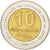 Coin, Uruguay, 10 Pesos Uruguayos, 2000, EF(40-45), Bi-Metallic, KM:121