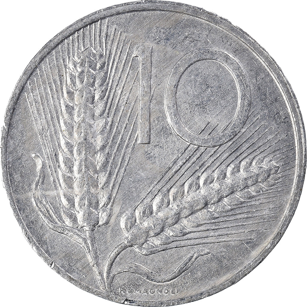 Coin, Italy, 10 Lire, 1988