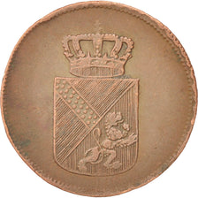 Coin, German States, BADEN, Karl Friedrich, Kreuzer, 1812, EF(40-45), Copper
