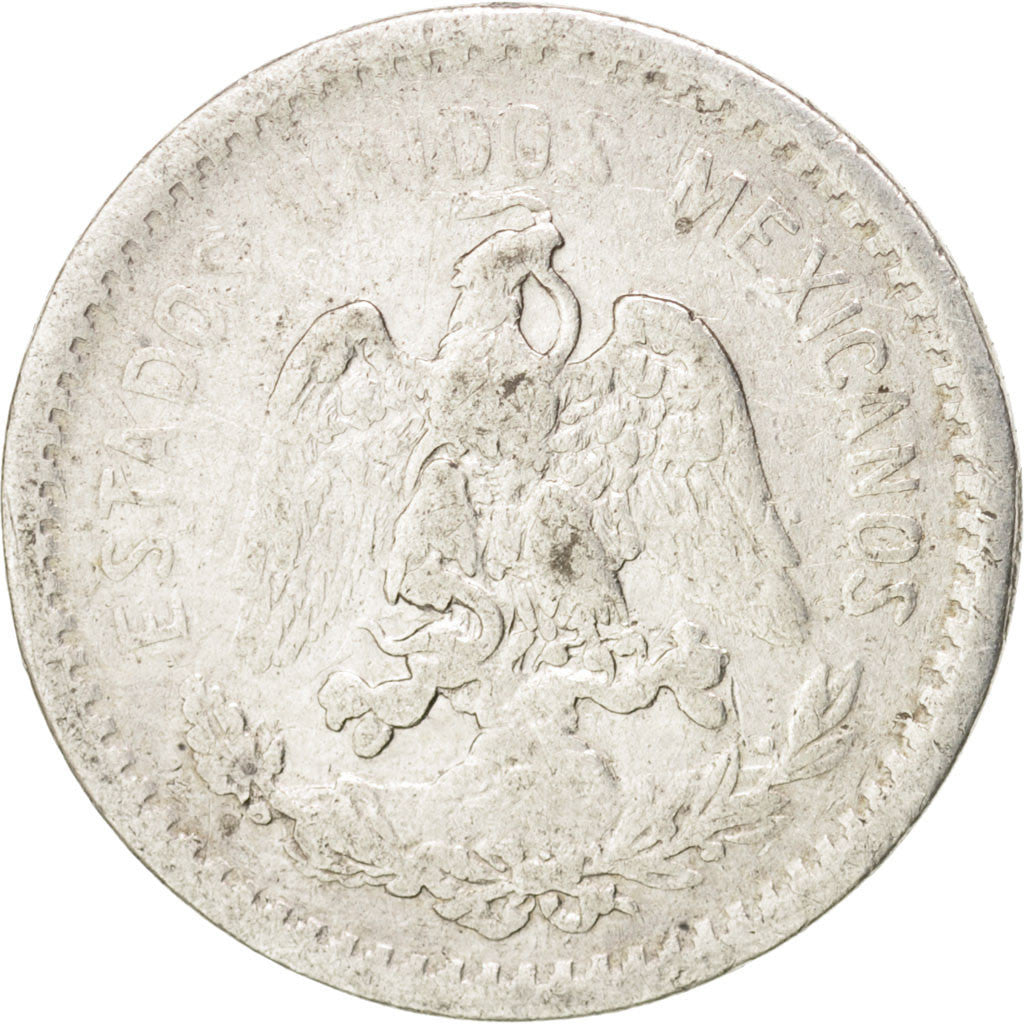 Munten, Mexico, 10 Centavos, 1906, FR+, Zilver, KM:428