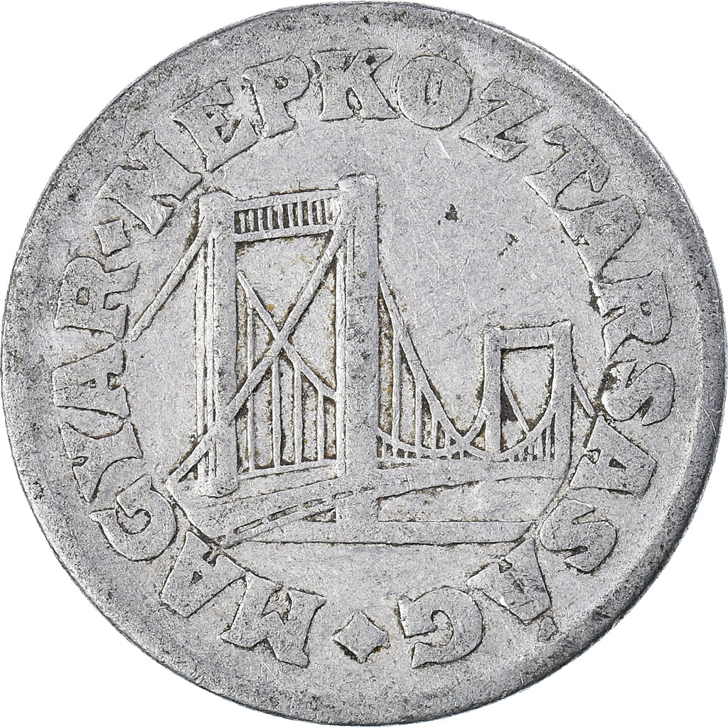 Moneta, Ungheria, 50 Fillér, 1967