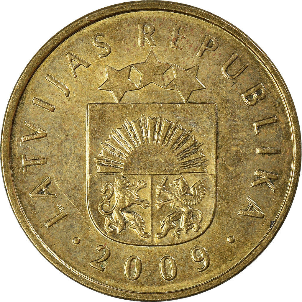 Moneta, Lettonia, 20 Santimu, 2009