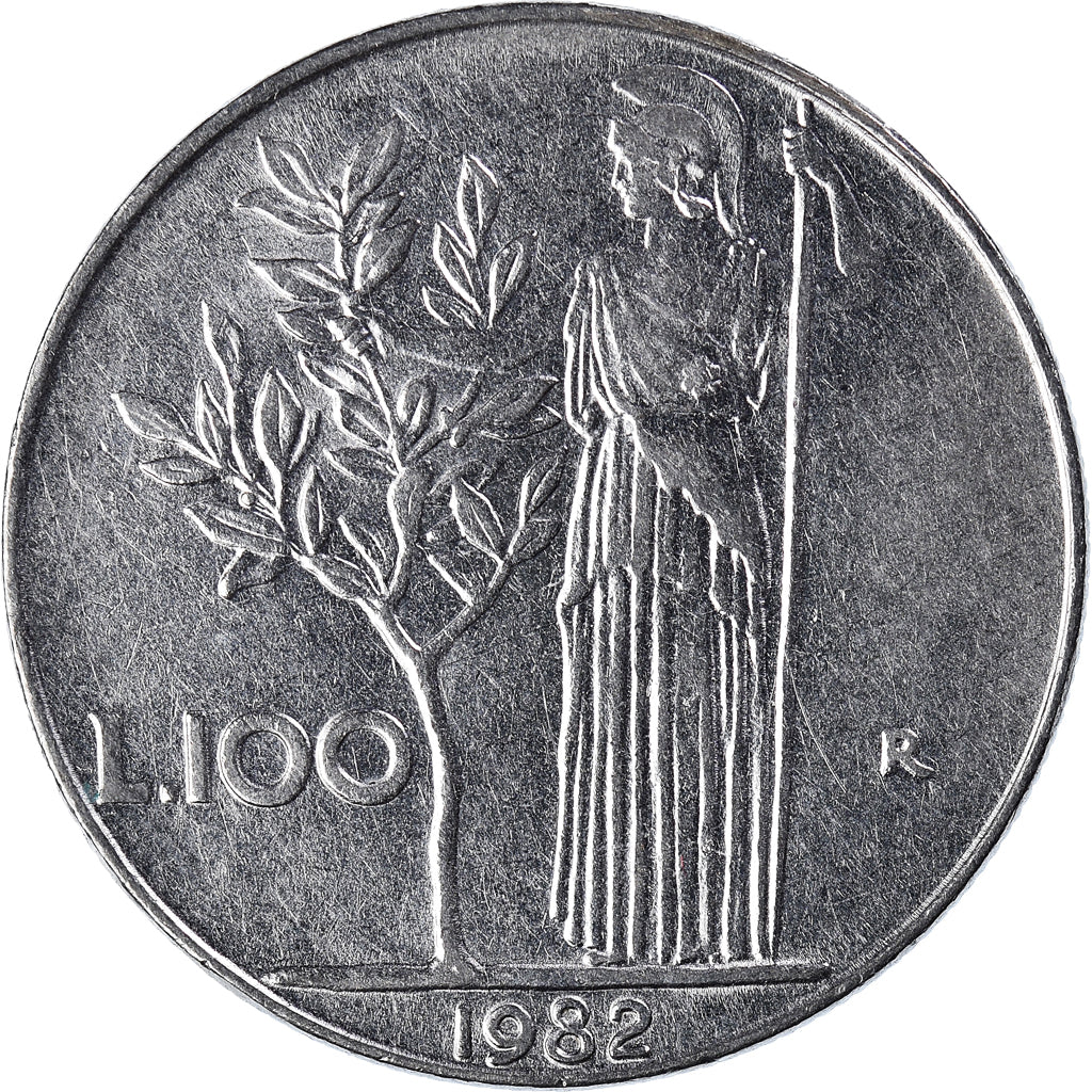 Monnaie, Italie, 100 Lire, 1982