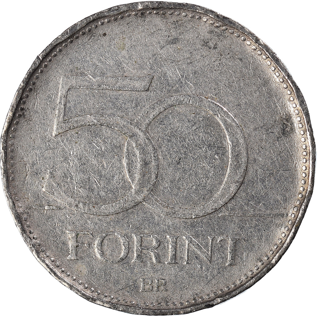 Moneta, Ungheria, 50 Forint, 1995