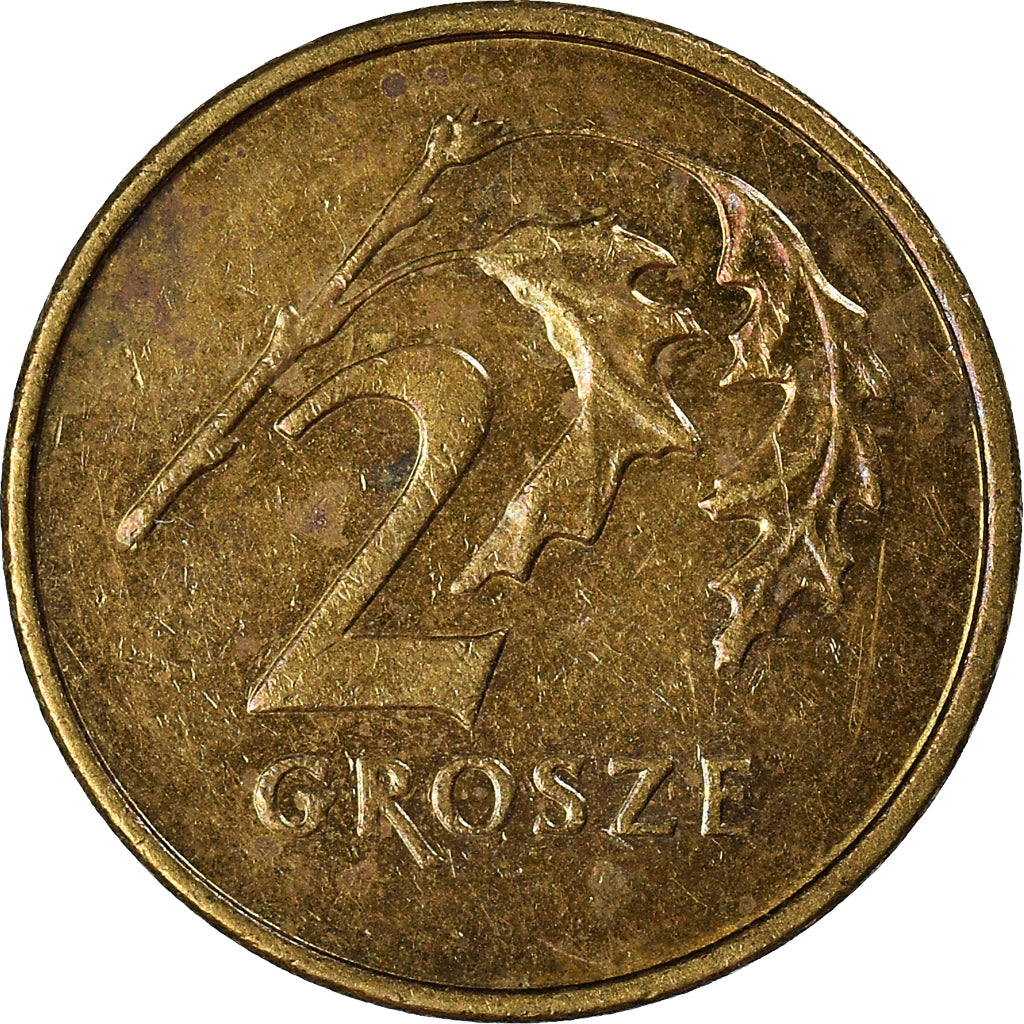 Munten, Polen, 2 Grosze, 1997