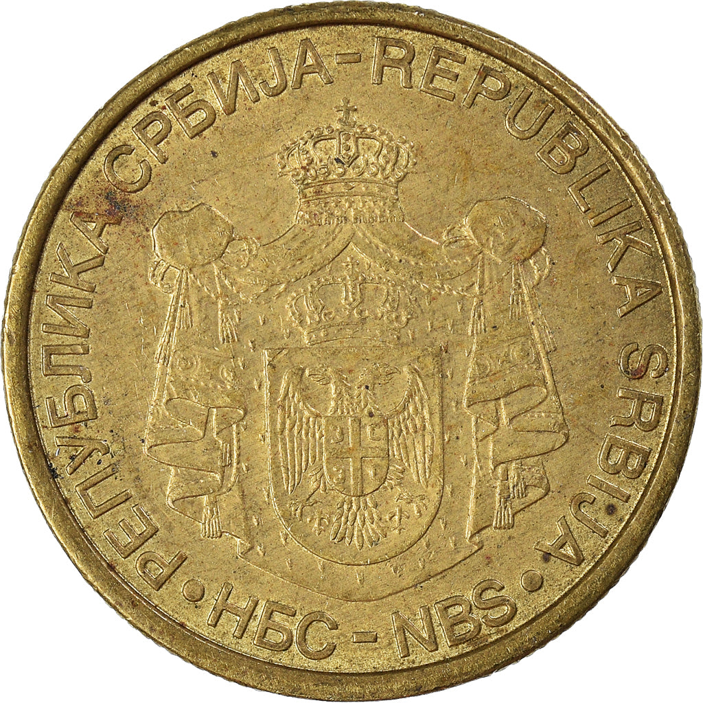 Moeda, Sérvia, 2 Dinara, 2008