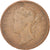 Moneda, Colonias del Estrecho, Victoria, Cent, 1874, BC, Cobre, KM:9