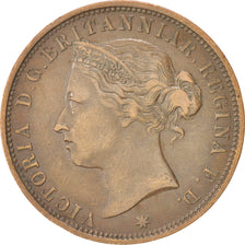 JERSEY, 1/12 Shilling, 1888, KM #8, EF(40-45), Bronze, 30.69, 9.23