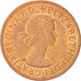 Coin, Great Britain, Elizabeth II, Penny, 1966, MS(60-62), Bronze, KM:897