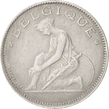 Moneda, Bélgica, Franc, 1922, MBC, Níquel, KM:89
