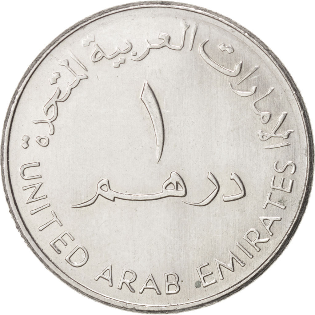 Coin, United Arab Emirates, Dirham, 1998, MS(63), Copper-nickel, KM:6.2