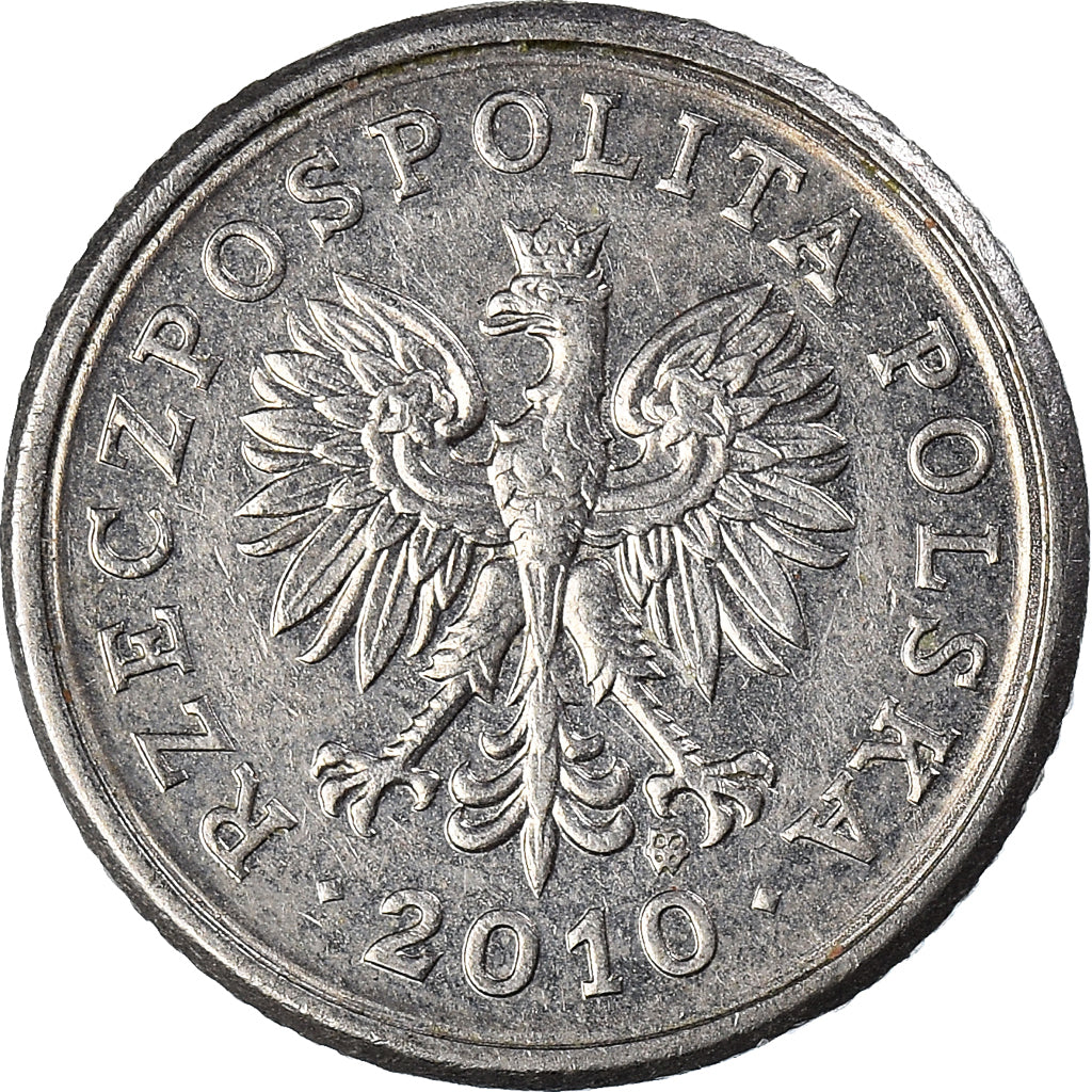 Moneta, Polska, 10 Groszy, 2010