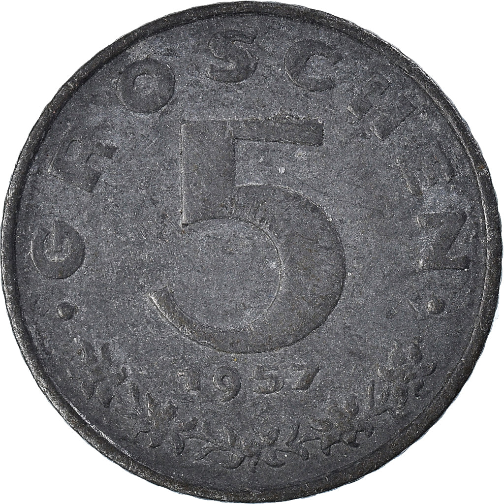 Munten, Oostenrijk, 5 Groschen, 1957