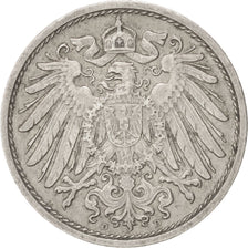 GERMANY - EMPIRE, 10 Pfennig, 1908, Munich, KM #12, EF(40-45), Copper-Nickel,...