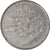 Coin, Iceland, 10 Kronur, 1987