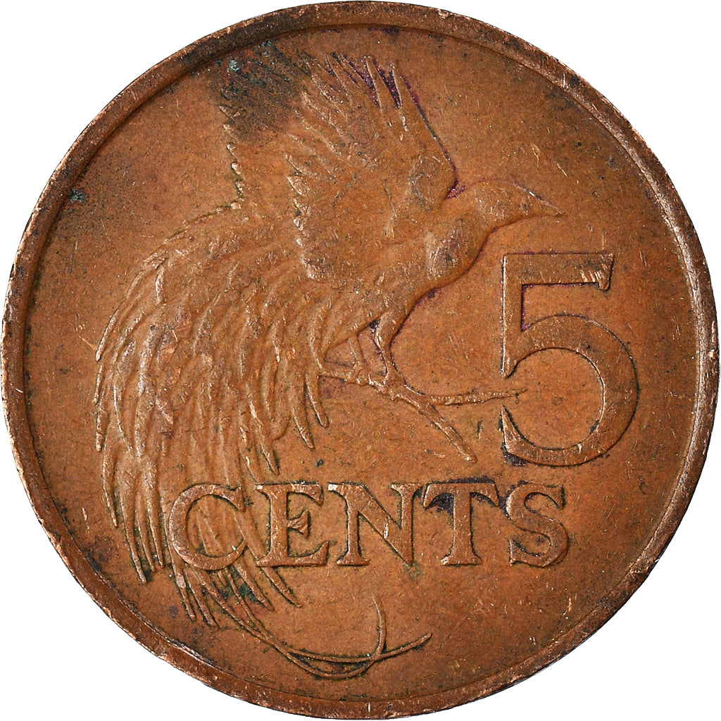 Coin, TRINIDAD & TOBAGO, 5 Cents, 1983