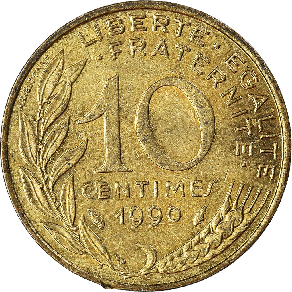 Moneta, Francia, 10 Centimes, 1999