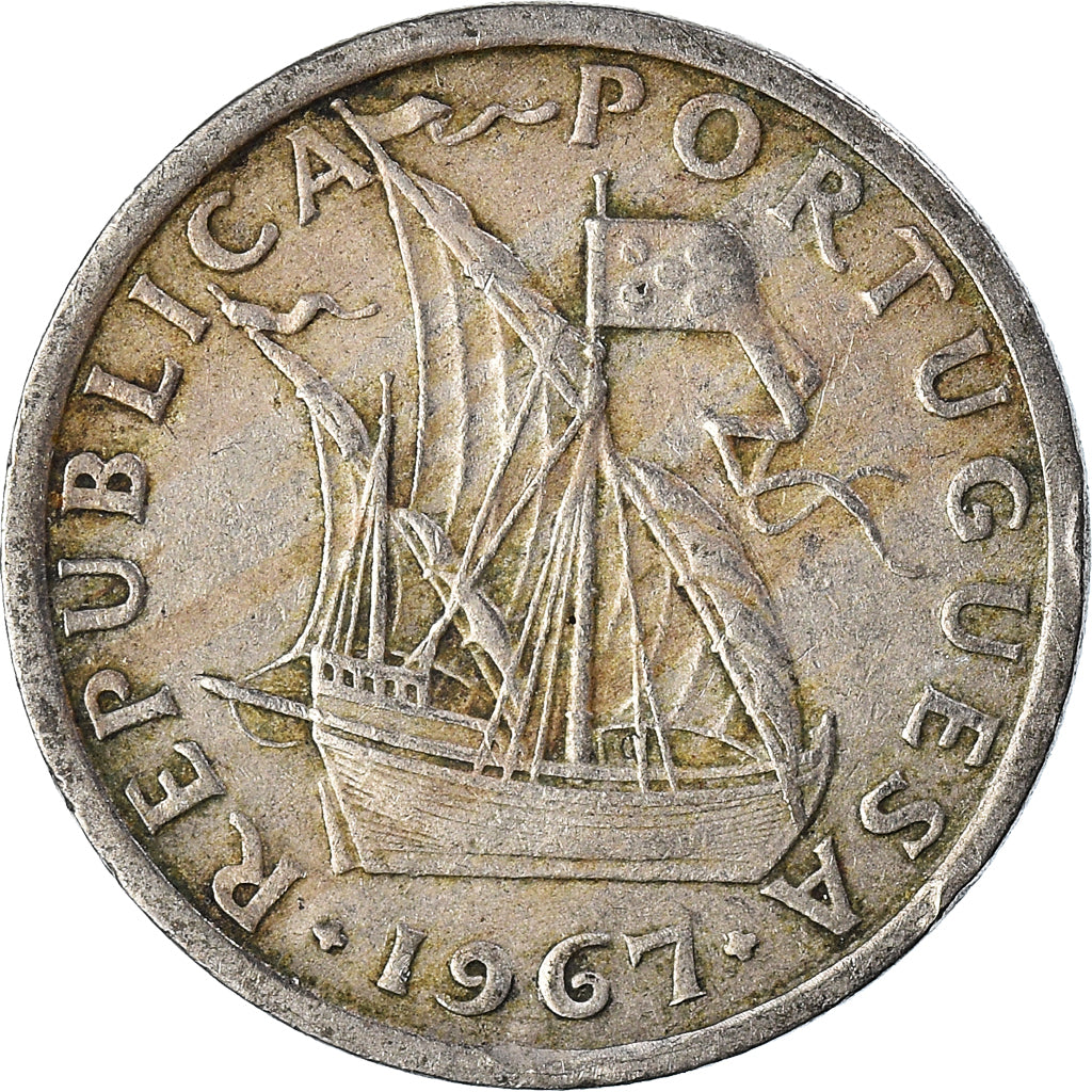 Coin, Portugal, 2-1/2 Escudos, 1967