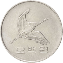 KOREA-SOUTH, 500 Won, 1988, KM #27, EF(40-45), Copper-Nickel, 26.5, 7.74