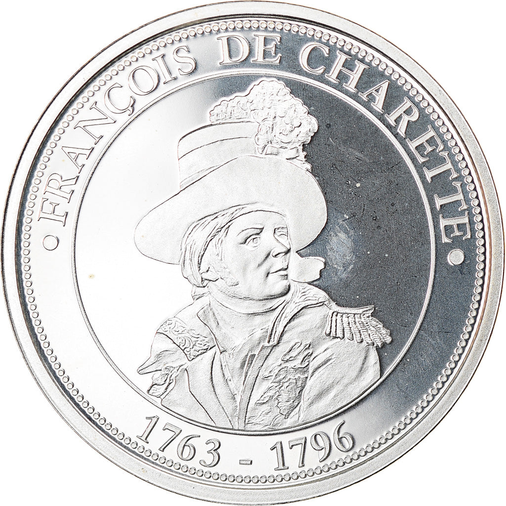 France, Medal, Révolution Française, François de Charette, History
