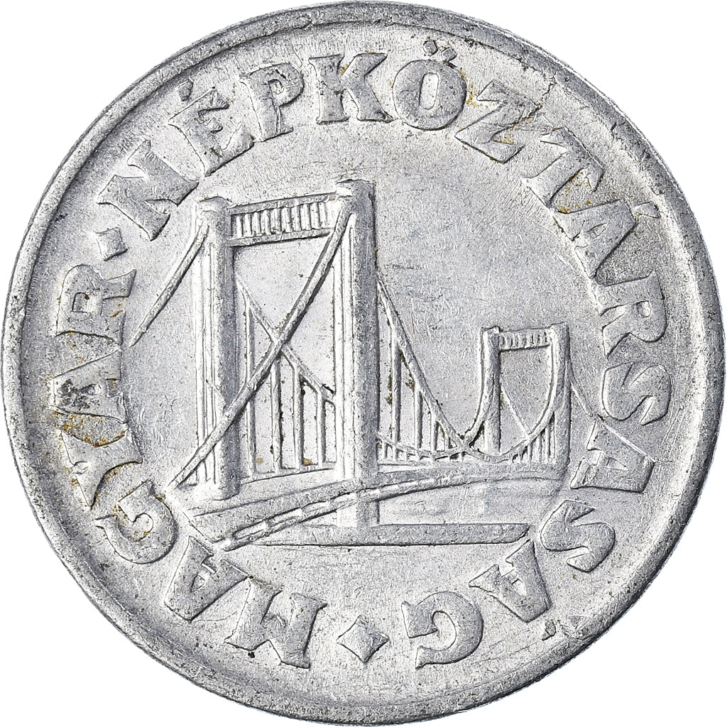 Moneta, Ungheria, 50 Fillér, 1980