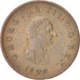 Moneda, Gran Bretaña, George III, 1/2 Penny, 1806, MBC, Cobre, KM:662