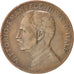 ITALY, 5 Centesimi, 1913, Rome, KM #42, EF(40-45), Bronze, 25, 4.97
