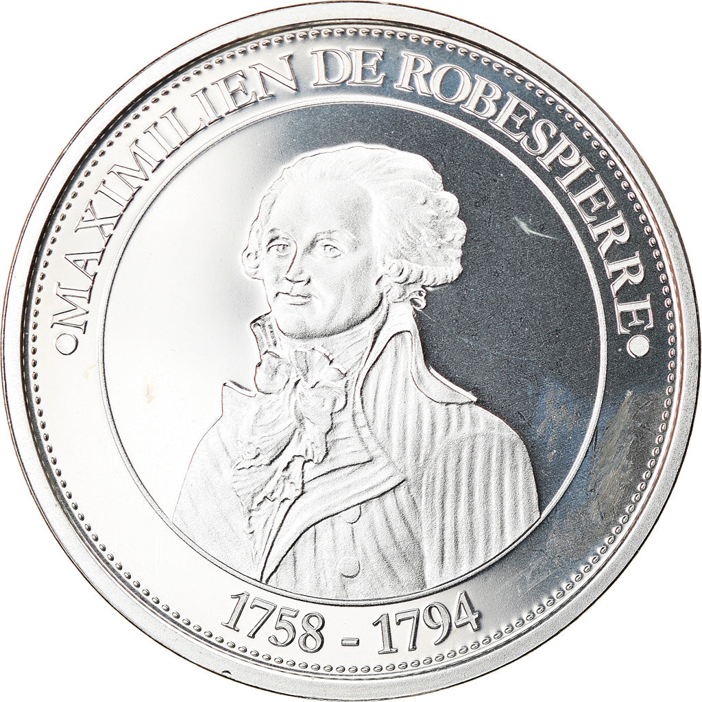 France, Medal, Révolution Française, Maximilien de Robespierre, History