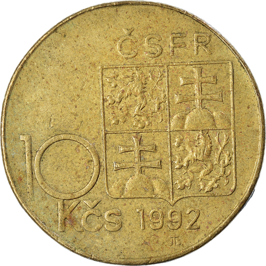 Moneta, Cecoslovacchia, 10 Korun, 1992
