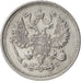 Russia, Nicholas II, 10 Kopeks, 1913, BB, Argento, KM:20a.2